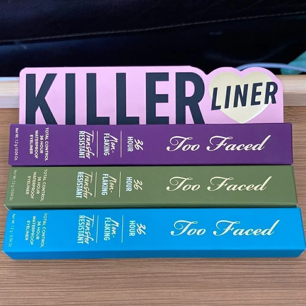 Too Faced Total Control 36 Hr Waterproof Eyeliners